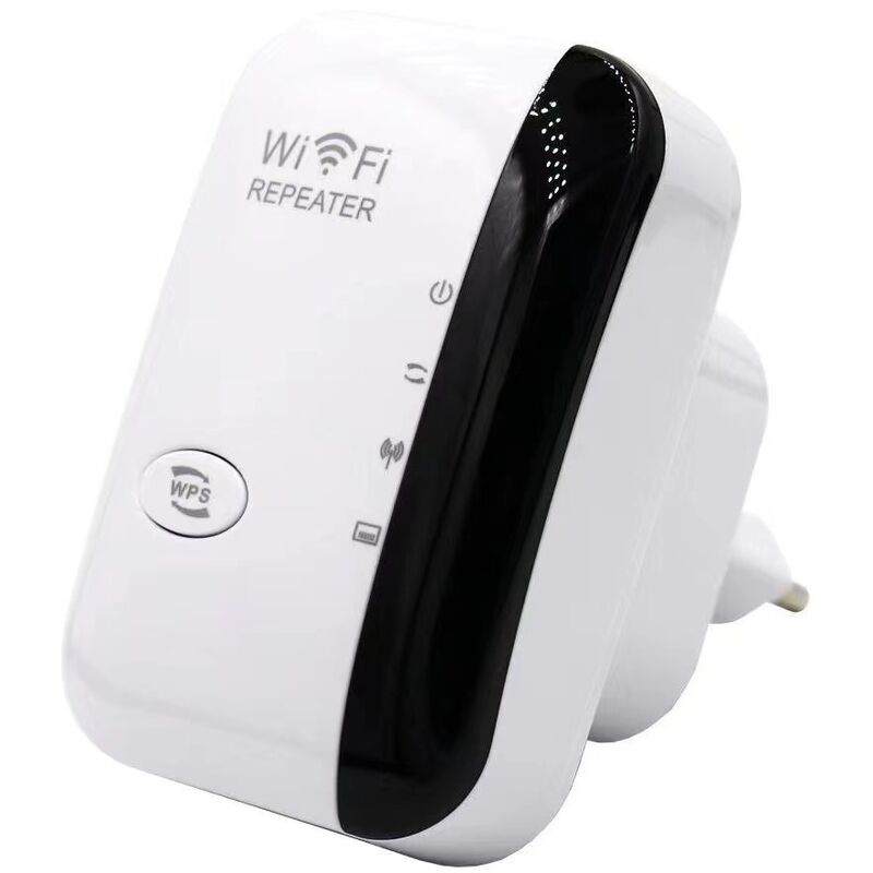 Rhafayre - Répéteur WiFi 300Mbps, Amplificateur WiFi Repeteur Booster de signal, WiFi Extender WiFi Booster, RJ45, Protection wps
