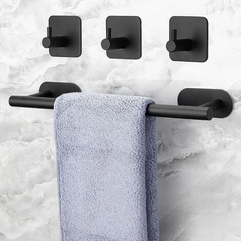  3 Pack Kitchen Towel Hooks - Self Adhesive Towel