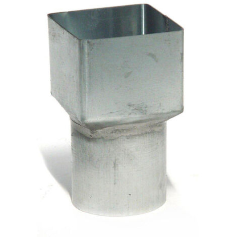 RHEINZINK raccord conique walsblank – 80 mm (côté femelle) / 76 mm (sortie ronde)
