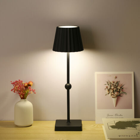 RHG 2.2W Bedroom Eye Lamp, Rechargeable Table Lamp Bedside Lamp Touch Ambient Night Lamp