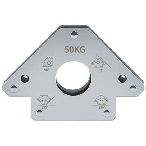 RHG 50 kg de soudage électrique outils auxiliaires Magnétique Positionnement du support d'outil d'angle oblique à droite Fixer multi-angle pour les tuyaux support 45 ° 90 ° 135 ° 180 °