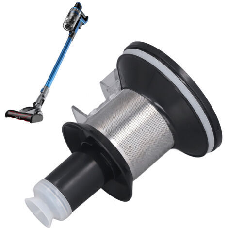 RHG Accessoires de filtre à poussière pour aspirateur sans fil Proscenic P10 P11,NOIR
