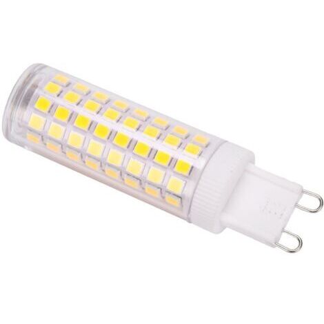 RHG Ampoule G9 10W 1000LM 100LED Bi Pin, lampe épis de mas pour lustre 100-240VCold White 6000-6500K