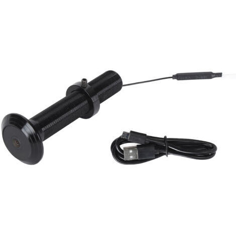 RHG Caméra judas de porte HD 1080PAngle 220°Vision nocturneApplication TuyaWiFi 5.0GHz/2.4GHzDétection de mouvement