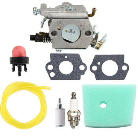RHG Carburateur pour Husqvarna 223L 223R 323RJ 325RJX 326RJX ,Carburateur avec  Bougie d'allumage Filtre à Carburant Conduite de Carburant
