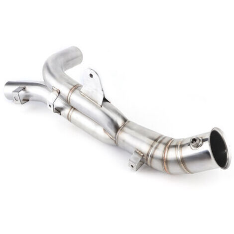 RHG Convertisseur catalytique supprimé chat supprimer tuyau d'échappement tuyau de liaison intermédiaire adapté pour Yamaha YZF R1 2009-2014