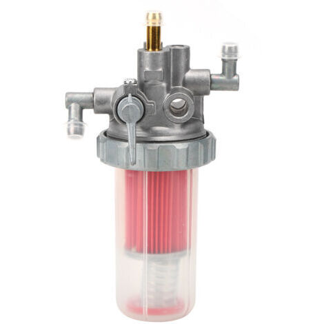 RHG Filtre à carburant en acier inoxydable pour John Deere X495 X595 415 455 670Remplacement directInstallation simple et rapide