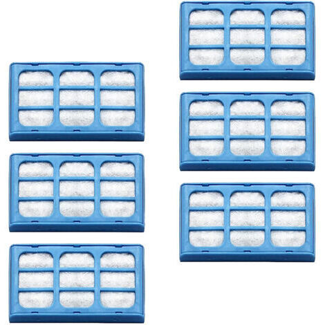 RHG Filtre Fontaine Eau Chat, Cartouches de Filtre Compatibles avec Cat Mate & Dog Mate Source Filtre Purification d'eau pour Animaux de Compagnie par (Lot de 6)
