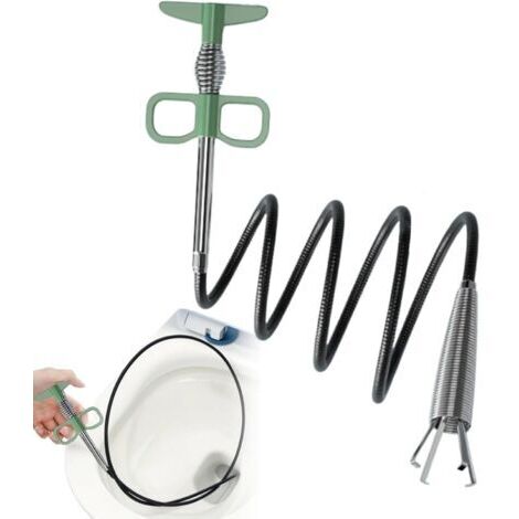 RHG Furet de Drainage pour Douche,Outil Débouchage Canalisation Cuisine 4 Griffes ,Accessoire de Plomberie pour Évier Baignoire Toilette Cuisine Usage Résidentiel et Professionnel Plombiers Gestionnai