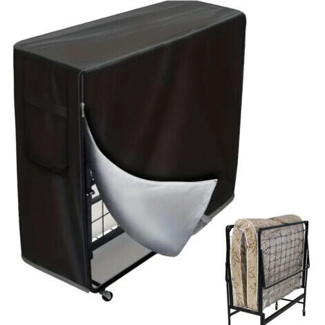 RHG Housse de lit pliante, housse pour organisateur d'équipement de sport de garage,Housse de lit pliante Oxford 210D imperméable Housse de lit pliante de voyage, housse de rangement pour lit pliant