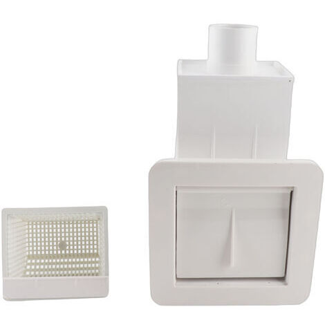 RHG Kit d'écumeur de 3,8 cm (1,5 po) pour piscine hors sol, système d'évacuation des eaux usées, équipement de nettoyage d'écumeur de piscine
