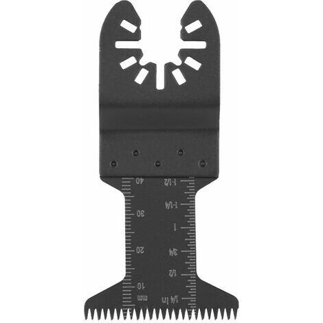 RHG Lames de scie oscillante, 20Pcs 44mm Acier à haute teneur en carbone Oscillant Multi Tool Lames de scie à dents longues pour Bosch Dremel Fein, Outils oscillants électriques