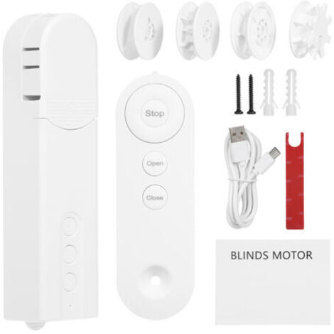 RHG Moteur d'entraînement de stores motorisés, contrôle ZigBee, rouleau de chaîne intelligent, application, minuterie d'ombrage, calendrier avec télécommande