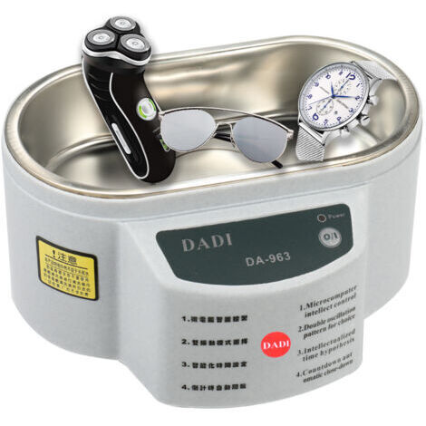 RHG Nettoyeur ultrasonique numérique domestique, outil de nettoyage de bijoux, montres, lunettes, circuits imprimés, Machine de stérilisation
