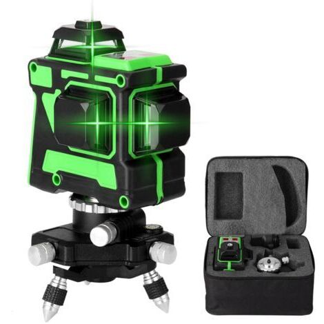 RHG Niveau laser 3D 12 lignes base rotative 220V