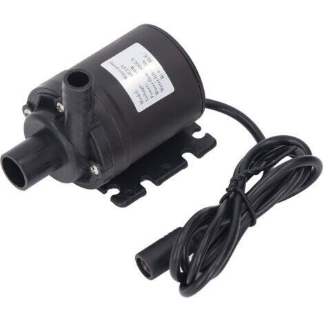 RHG Pompe submersible 200 GPH (800 L/h) silencieuse pour fontaine, bassin et aquarium - Hauteur de refoulement : 5 mètres - 24 V CC