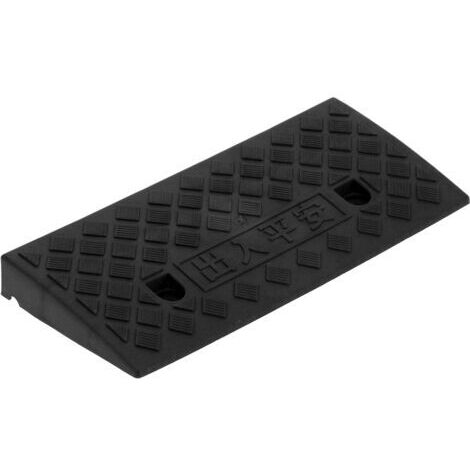 RHG Rampe de chargement flexible 49x21,8x5 cmPlastique PP antidérapantPour quais de chargement et entrées de maisonLégère 1130g