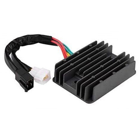 RHG Régulateur de Tension de Redresseur,Régulateur de Tension de Moto 4 Fils 4 Broches 12V Stabilisateur de Tension Pour Ducati Monster 600 620 695 696 750 796 800 900 1000 1999 2000 2001 regulateur r
