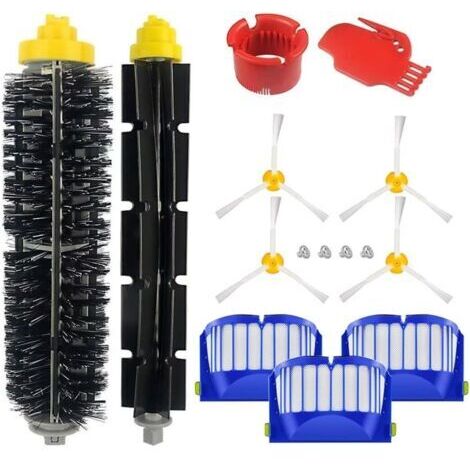 RHG Remplaçant kit Pièces Accessoires pour iRobot Roomba série 600 606 610 614 615 616 620 621 625 630 631 635 640 645 650 655 660 665 670 671 676 680 681 690 691 695 696 697