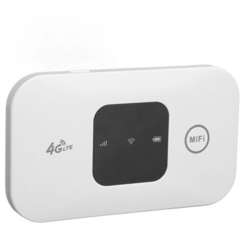 RHG Routeur WiFi Portable 4G LTE H5577, Internet sans Fil 3G Point D'accès Mobile avec Affichage Intelligent LED, Veille 72h, Appareils de Poche Haute Vitesse pour Voyageurs D'affaires, Ex