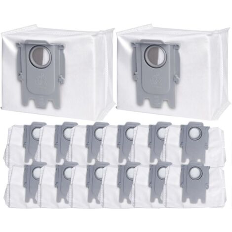 RHG – Sacs pour aspirateur Roborock S8+/S7 MaxV Ultra – Lot de 14