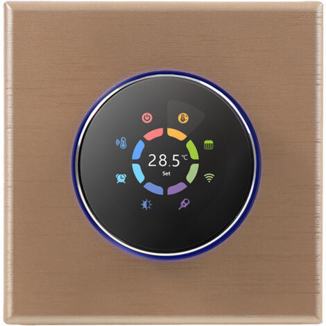 RHG Thermostat Wifi, télécommande APP Smartphone Mode manuel et programmable Thermostat d'intérieur