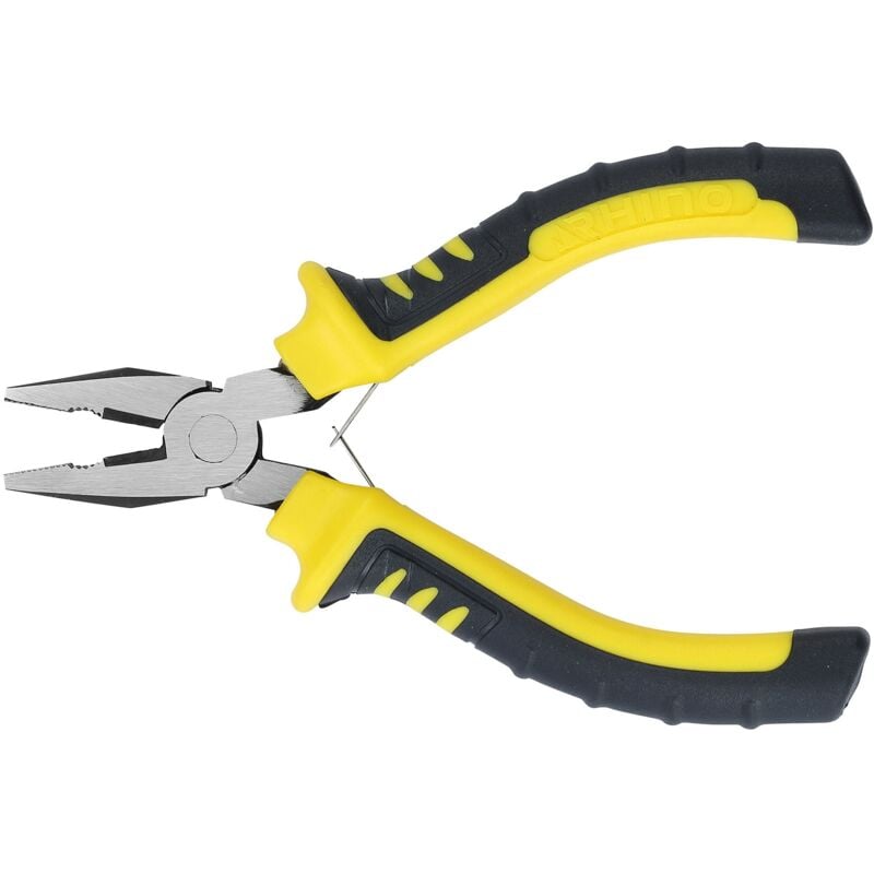 Rhino - mini pince universelle 115 mm à forte démultiplication - fabriqué en acier haute qualité - coupe & serre - longueur 115