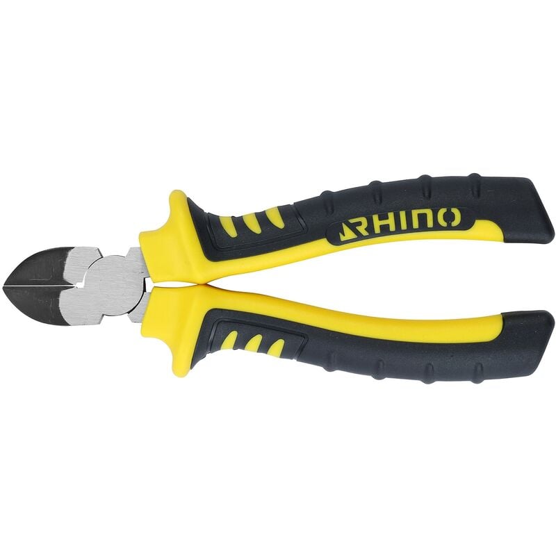 Rhino - pince coupante diagonale, pince coupante de côté 160 mm universelle - fabriqué en acier haute qualité - longueur 160 mm