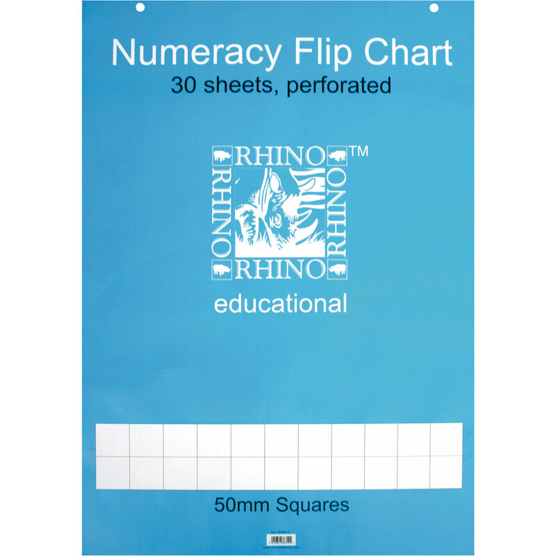 RENFC Numeracy Flipchart Pad - Pack of 5 - Rhino