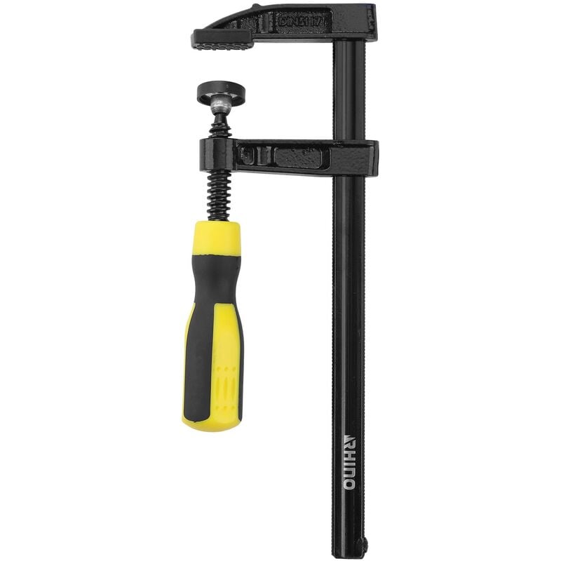 Rhino - serre-joint à vis 50X180MM - serre-joints à barres - serre-joints à main - serre-jointe dormant avec manche bi-matière -