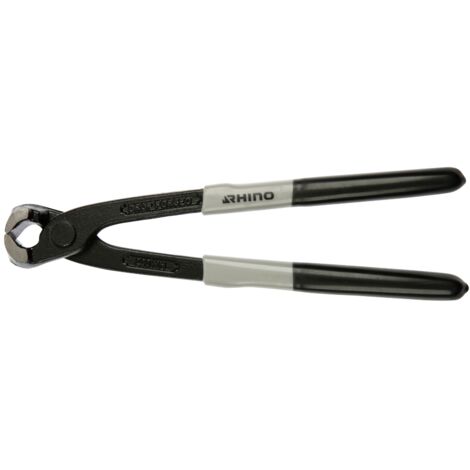 RHINO - Tenaglia russa, pinze per treccia da 200 mm - Alta qualità - Manico antiscivolo - Per afferrare, tenere, stringere e strappare tutti i tipi di oggetti - Lunghezza 200 mm - Garanzia a vita
