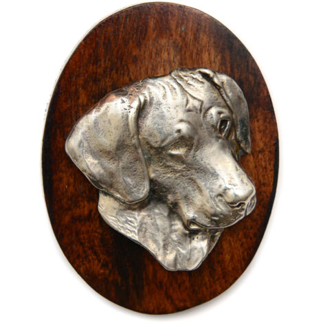 Rhodesian Ridgeback, cane leone africano - Spilla per esposizione canina, fermaglio per numero di partenza, distintivo per cani di Art-Dog
