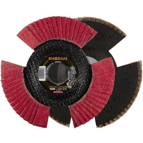 Roloc GB 653 Lot de 50 disques en zircon 76 mm de diamètre Grain 120 