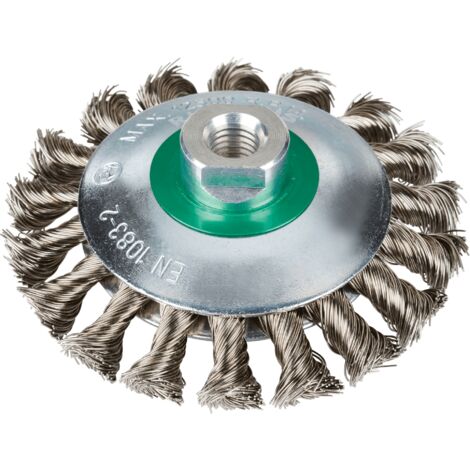 RHODIUS EKBZ, 8 Stück, 115 x 15 x 20 x M14 mm, Kegelbürste