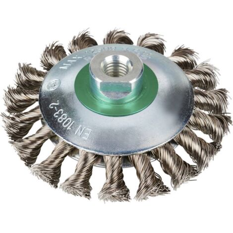 Rhodius EKBZ brosse conique acier inoxydable M14