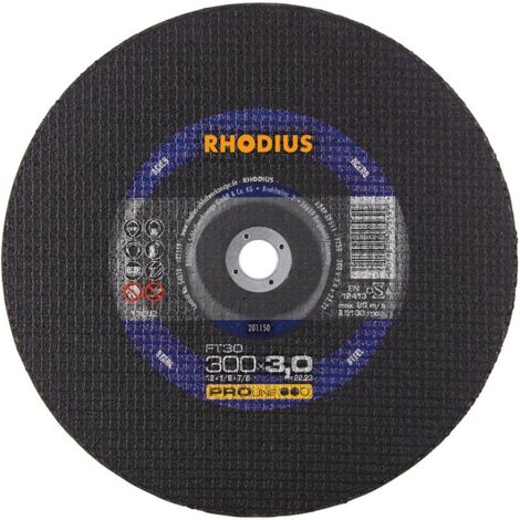 Rhodius FT30 disco de corte acero 300 x 3,0 mm