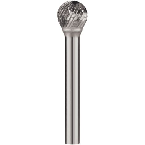RHODIUS HF D ALPHA, 1 Stück, 6 x 4,7 x 6,0 x 50 mm, Alpha Hartmetall-Frässtift Form D