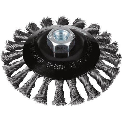 RHODIUS SKBZ, 8 Stück, 115 x 15 x 20 x M14 mm, Kegelbürste