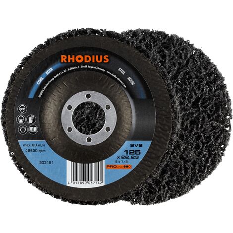 RHODIUS SVS, 10 Stück, 115 mm, Reinigungsvlies