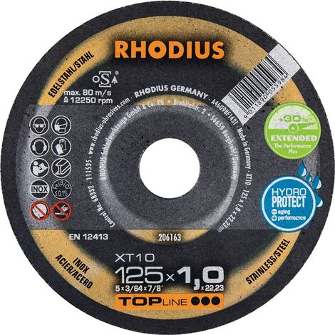 RHODIUS XTK10, 25 Stück, 230 x 1,9 mm, Trennscheibe