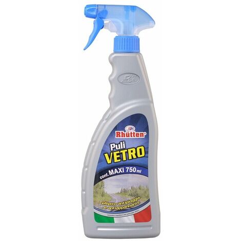 RHUTTEN - PULIVETRO DETERGENTE LAVA VETRI ANTIPIOGGIA PER PULIZIA PARABREZZA AUTO 750 ML. 180382