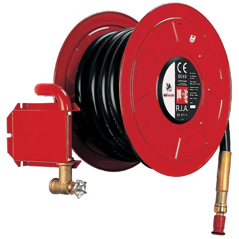 Blanc Habitat - Robinet Incendie Armé tournant pivotant Ø30 30ml