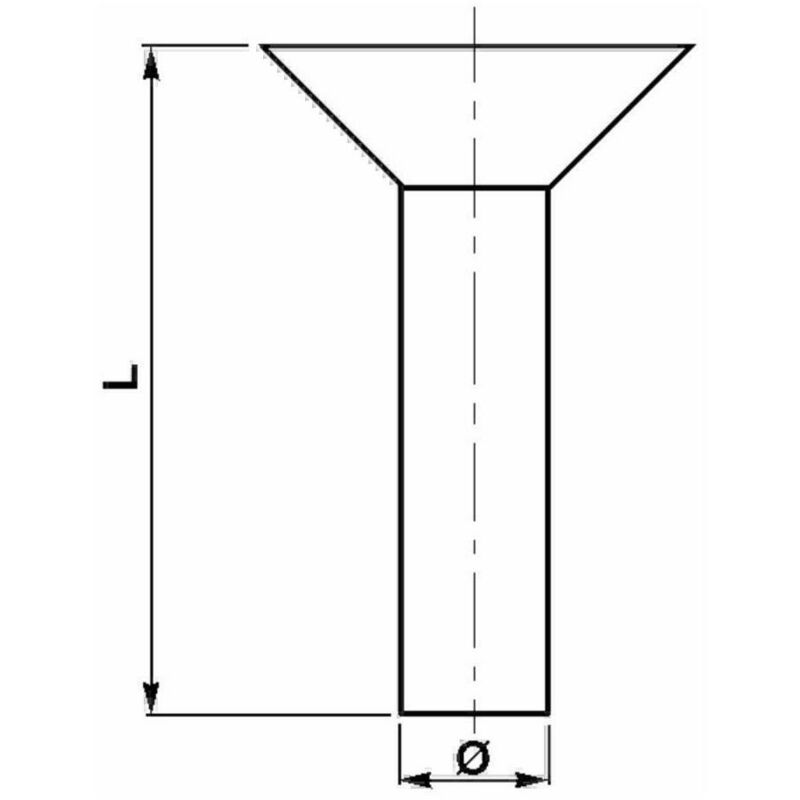Ribattini testa piana 6,3x16 96344
