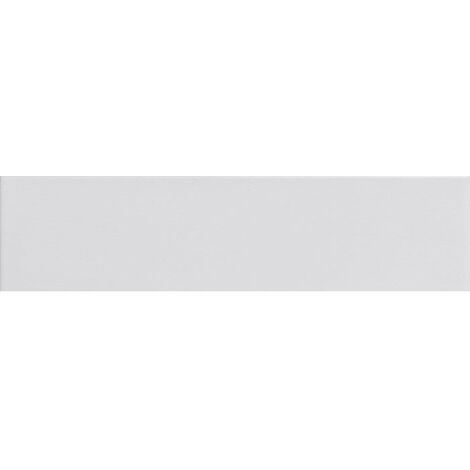Ribesalbes – Carreau métro plat blanc mat 10x30 cm – Boîte de 1.02 m² – Carrelage sol uni pour murs – Aspect minimaliste et moderne