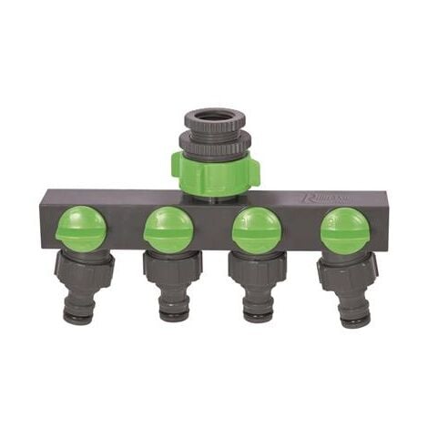 Double Outlet Garden Outdoor-Tap Valve Faucet 1/2 X 3/4 X 3/4 For BSP - Foto 8