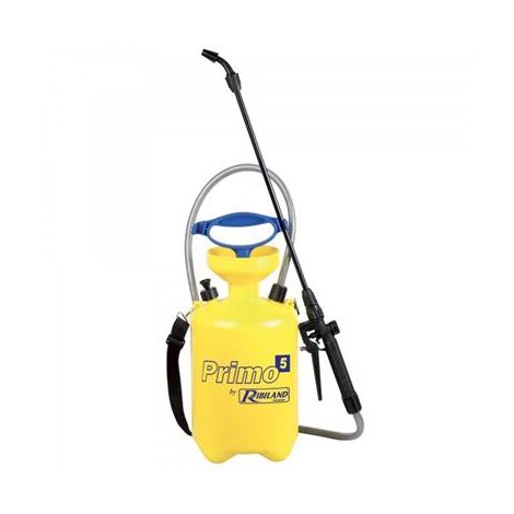 Ribiland – Pulvérisateur à pression préalable 5,9L – Résistance 8 bars – Lance en fibre de verre – Buse réglable n°4 – Pour produits phytosanitaires - PRP050P