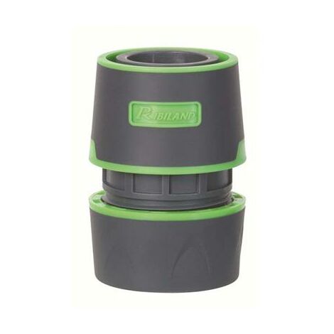 Ribiland – Raccord rapide gros débit 25 mm – Bi matière pour applications haute pression – Compatible tuyaux diamètre 25 – Installation facile