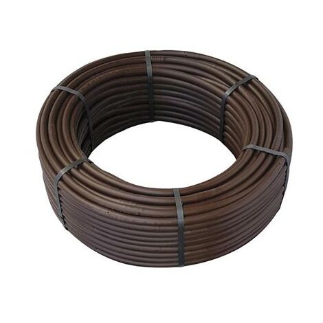 Ribiland – Tuyau arroseur à goutteur intégré 16 mm x 25 m – Débit 2L/h à 1 bar – Pression 0,5-3 bars – Irrigation précise et efficace