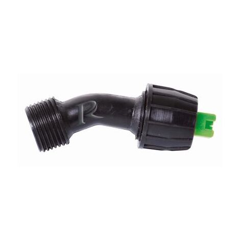 Ribimex – Buse de désherbage orientable 360° – Angle de projection jusqu'à 115° – Compatible toutes lances G1/2 – Poids léger 0,02kg