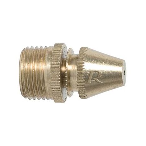 Ribimex – Buse en laiton n° 8 – Jet réglable jusqu'à 70° – Compatible avec lances de pulvérisateurs 12/17 – Accessoire pour pulvérisateur